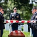 Military Funeral Honors with Funeral Escort are Conducted for U.S. Army 1st Lt. Myles W. Esmay in Section 36