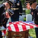 Military Funeral Honors with Funeral Escort are Conducted for U.S. Army 1st Lt. Myles W. Esmay in Section 36