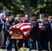 Military Funeral Honors with Funeral Escort are Conducted for U.S. Army 1st Lt. Myles W. Esmay in Section 36