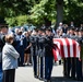 Military Funeral Honors with Funeral Escort are Conducted for U.S. Army 1st Lt. Myles W. Esmay in Section 36