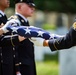 Military Funeral Honors with Funeral Escort are Conducted for U.S. Army 1st Lt. Myles W. Esmay in Section 36