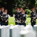 Military Funeral Honors with Funeral Escort are Conducted for U.S. Army 1st Lt. Myles W. Esmay in Section 36