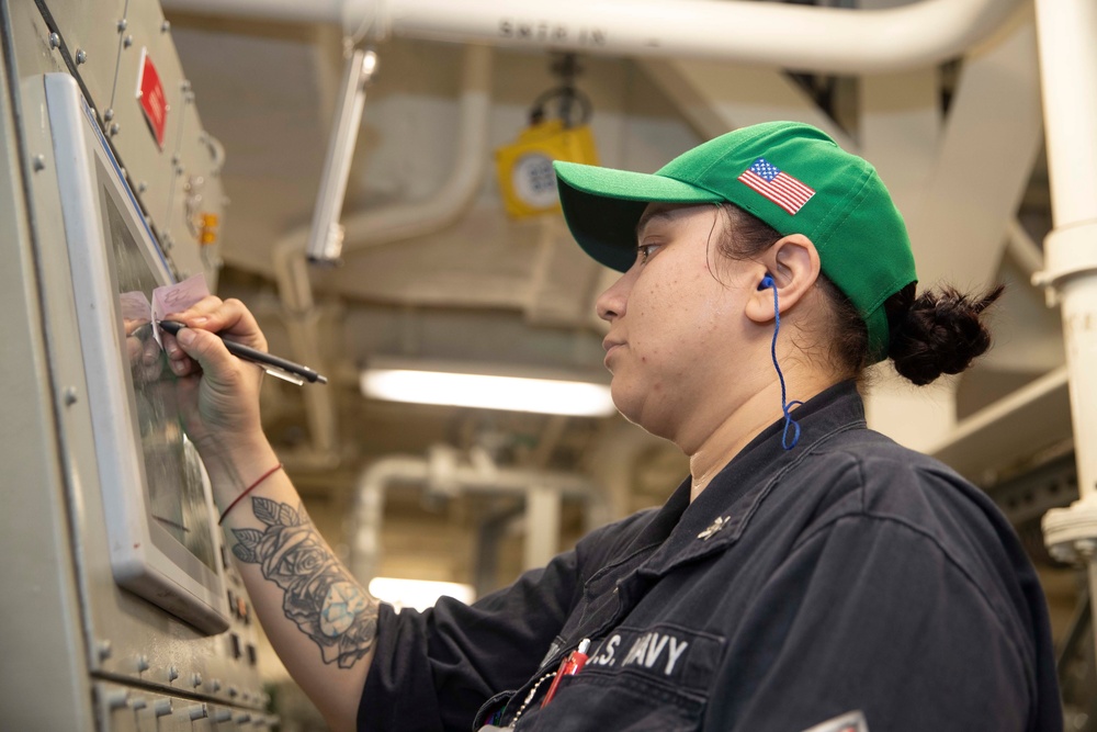 USS Tripoli Engineering Training Team