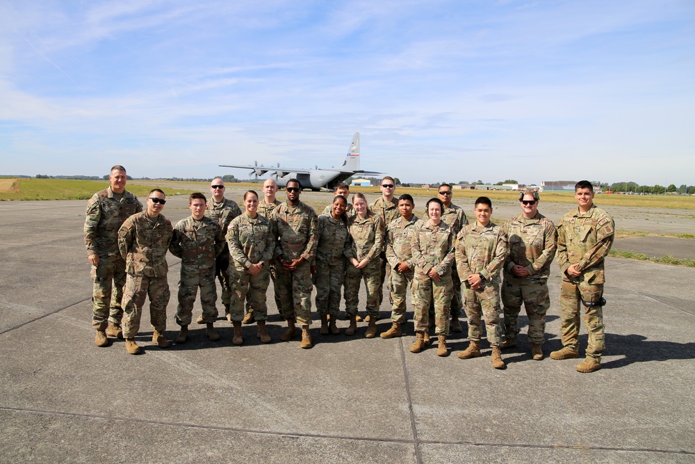 USAG Benelux Joint C-130 Orientation Flight
