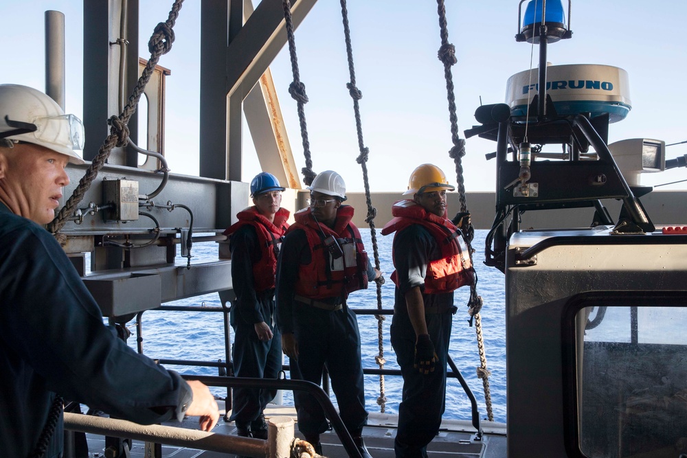 USS Tripoli Boat Operations