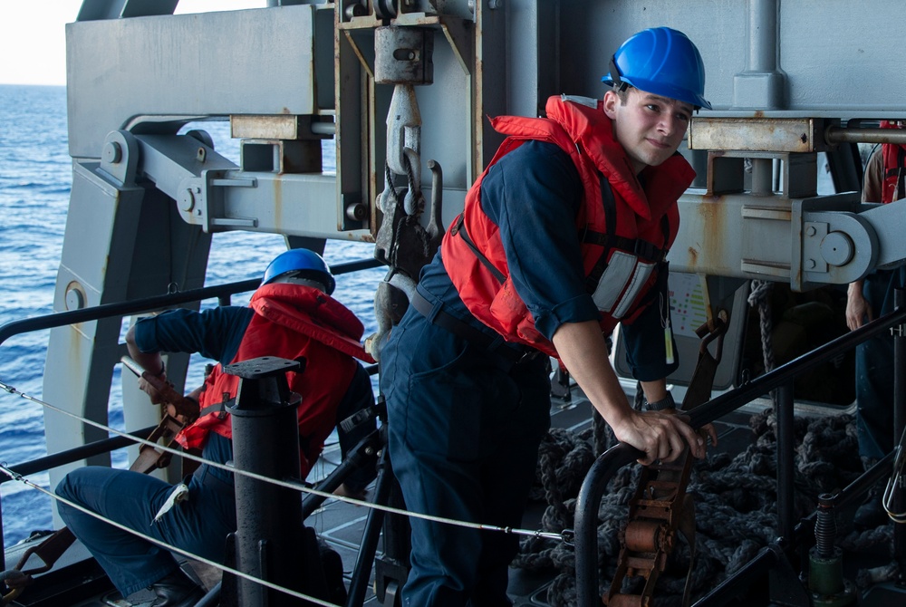 USS Tripoli Boat Operations