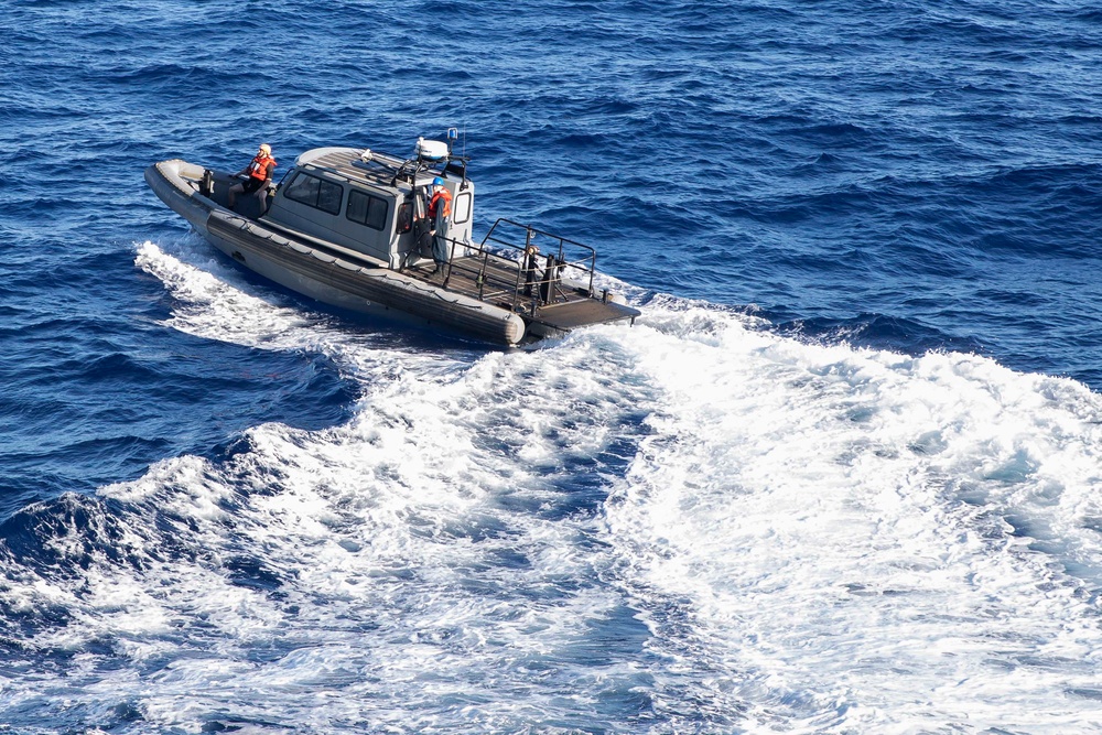 USS Tripoli Boat Operations