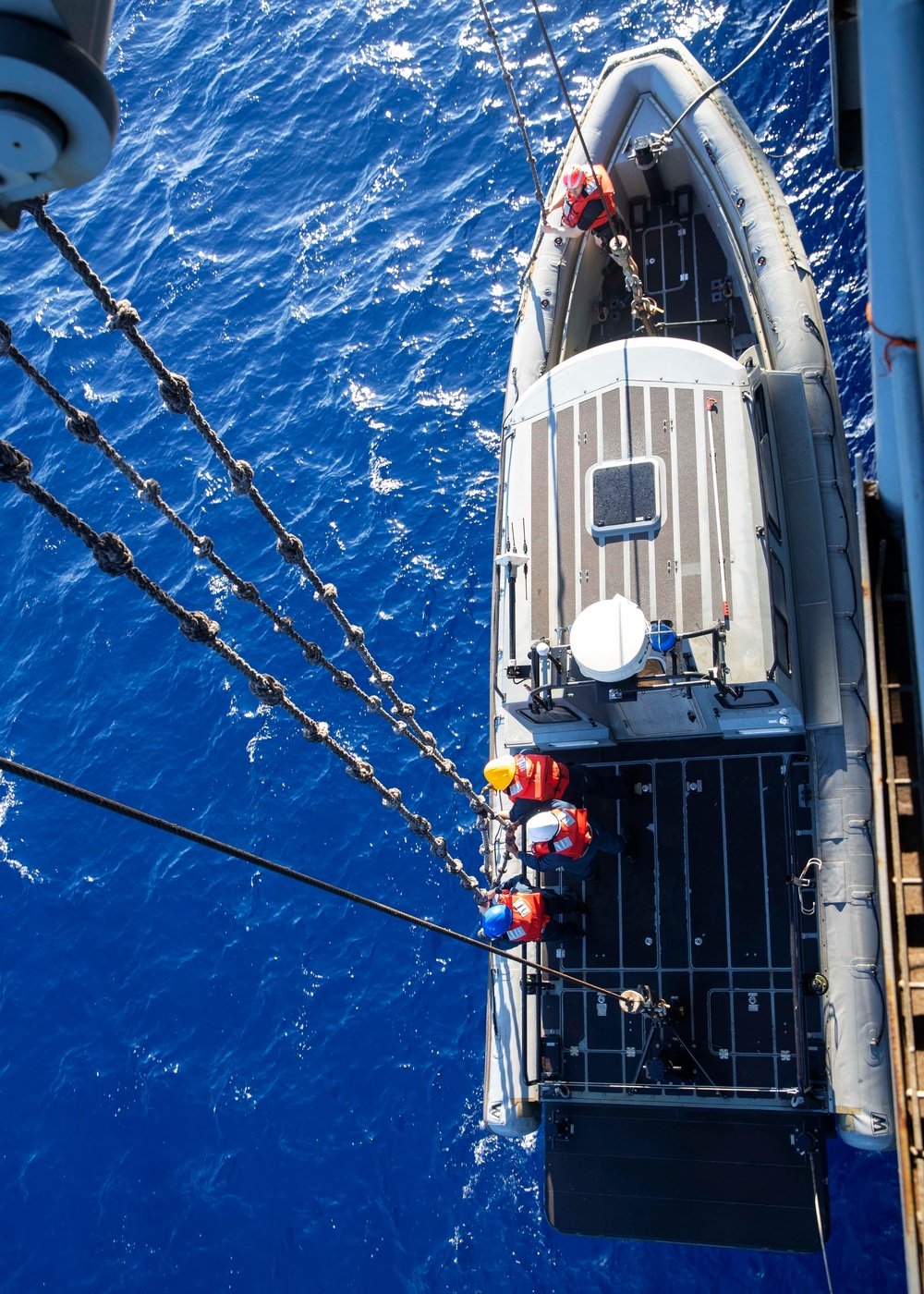 USS Tripoli Boat Operations