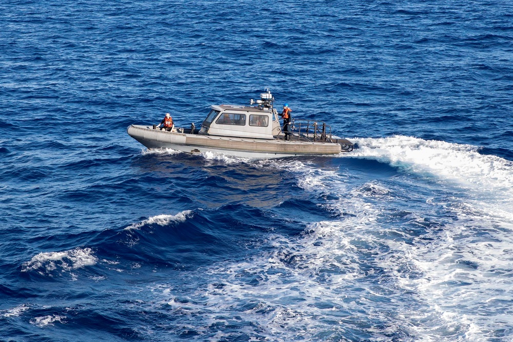 USS Tripoli Boat Operations