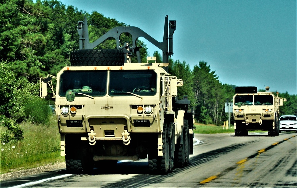 August 2022 training convoy to Fort McCoy