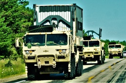 August 2022 training convoy to Fort McCoy