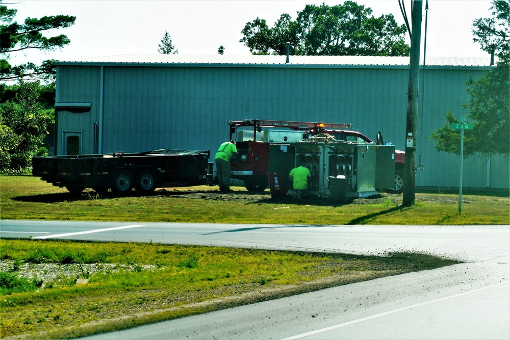 Work continues to upgrade Fort McCoy’s power grid to Wye Electrical System
