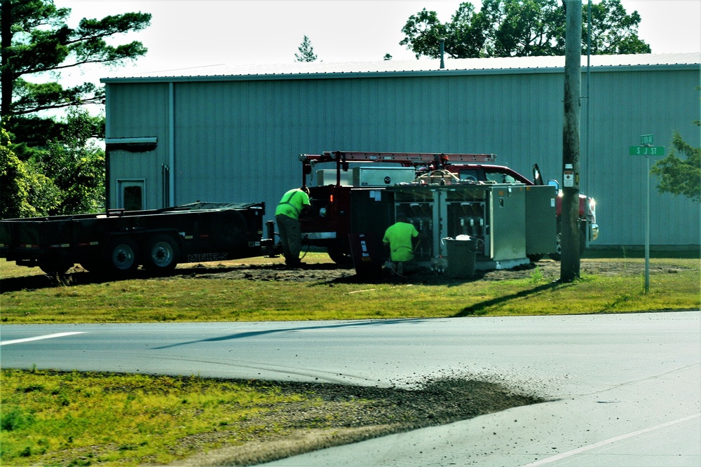 Work continues to upgrade Fort McCoy’s power grid to Wye Electrical System