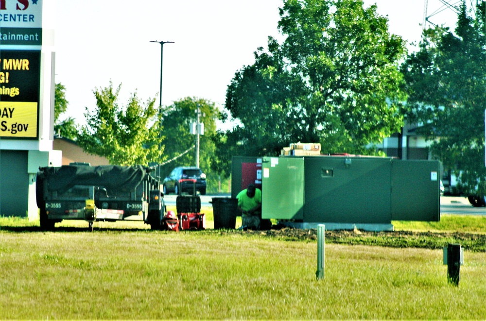 Work continues to upgrade Fort McCoy’s power grid to Wye Electrical System