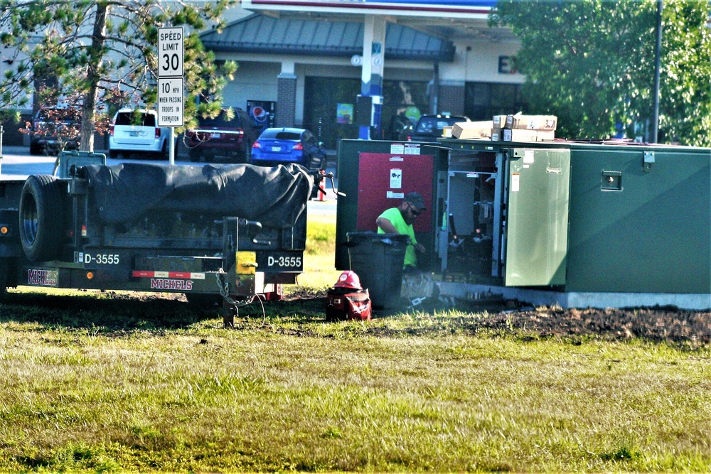 Work continues to upgrade Fort McCoy’s power grid to Wye Electrical System