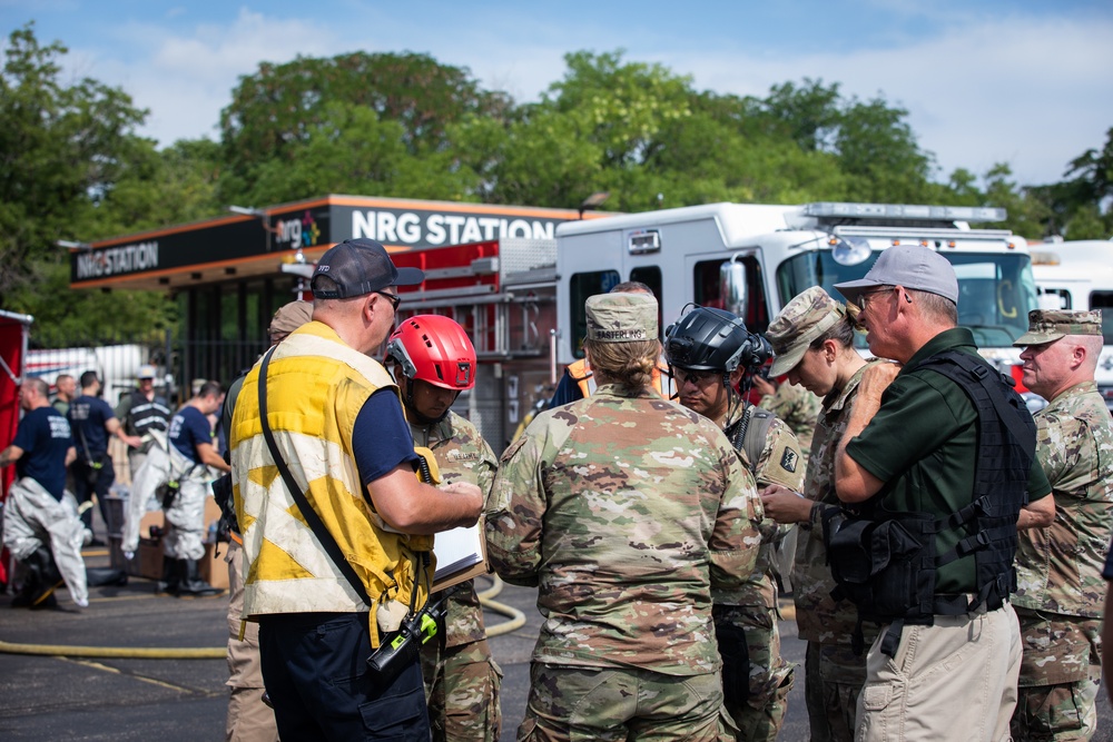 Philadelphia Fire Department and Task Force 46 conduct Urban Search and Rescue Training at NRG Station