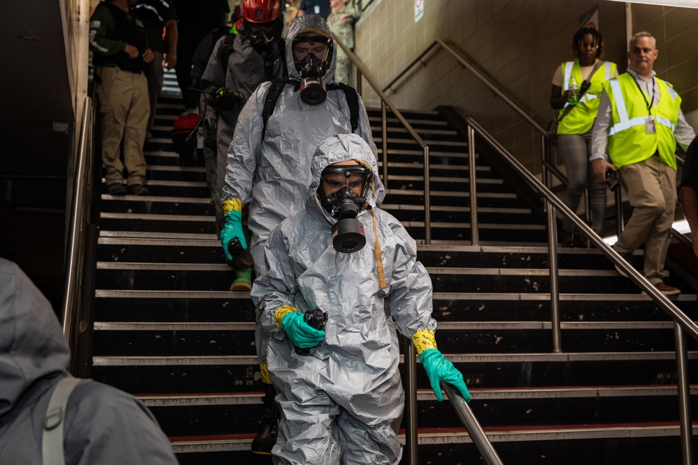 Philadelphia Fire Department and Task Force 46 conduct Urban Search and Rescue Training at NRG Station