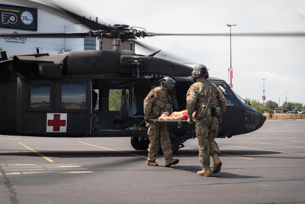 Philadelphia Fire Department and Task Force 46 conduct Urban Search and Rescue Training at NRG Station