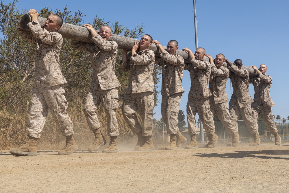 Charlie Company Log Drills