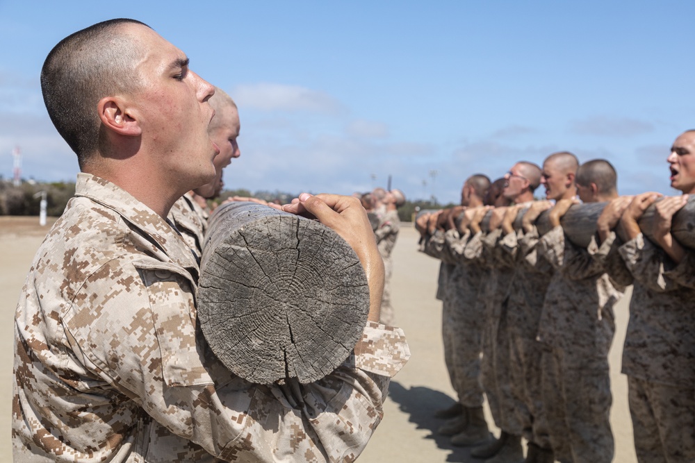 Charlie Company Log Drills