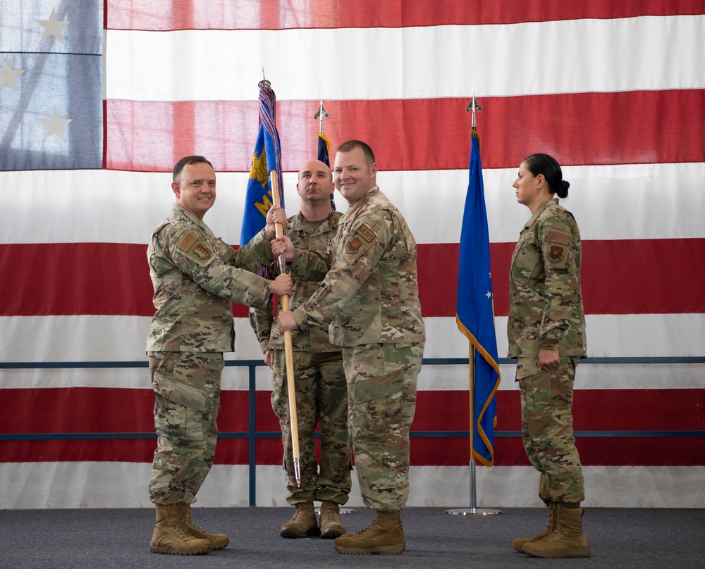 28th MUNS Squadron Change of Command Ceremony