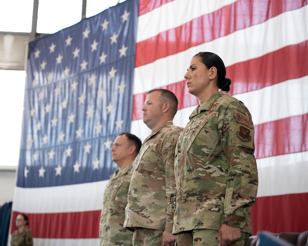 28th MUNS Squadron Change of Command Ceremony