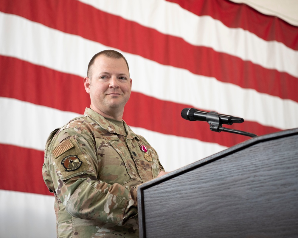 28th MUNS Squadron Change of Command Ceremony