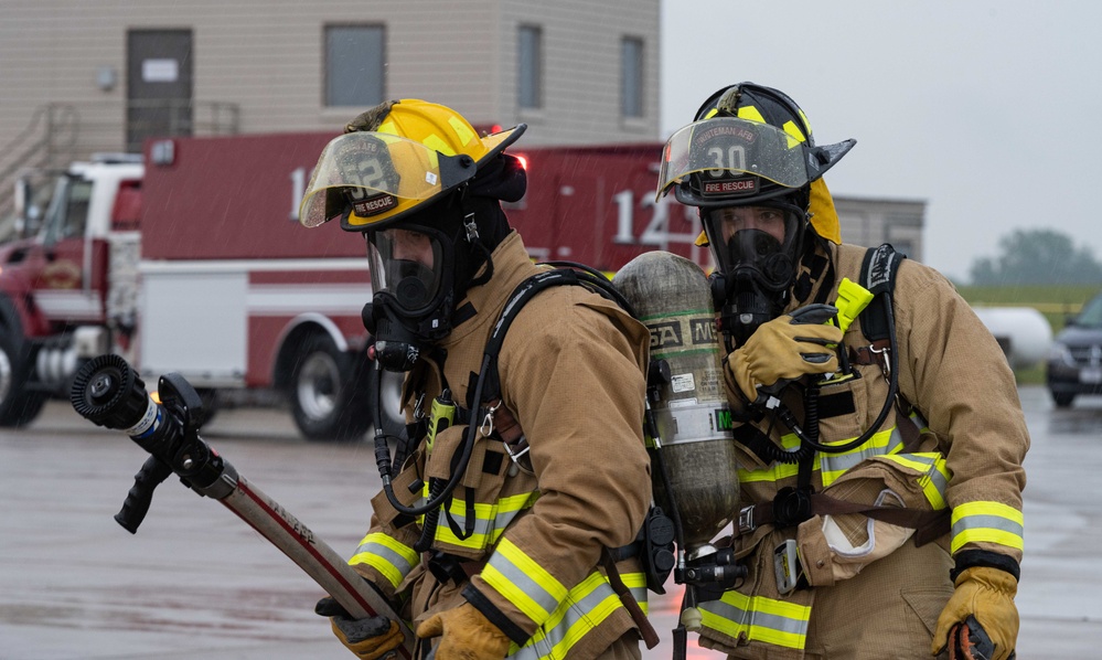 Whiteman Air Force Base conducts readiness exercise