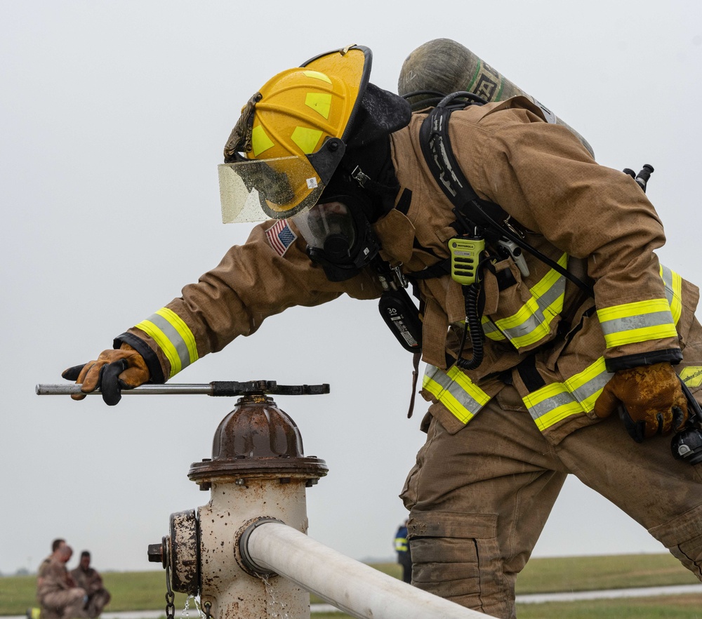 Whiteman Air Force Base conducts readiness exercise