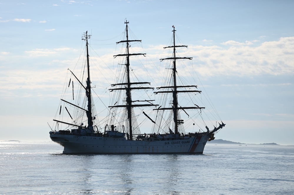 USCGC Eagle Visits Boston