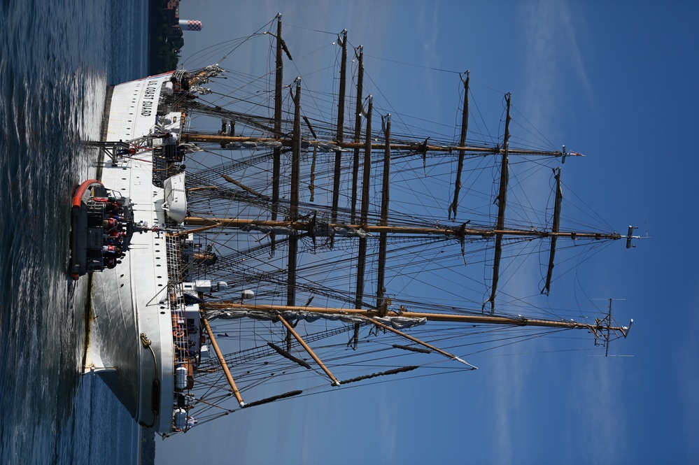 USCGC Eagle Visits Boston