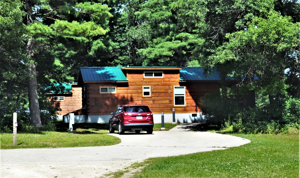Cabins at Fort McCoy’s Pine View Campground are available year-round