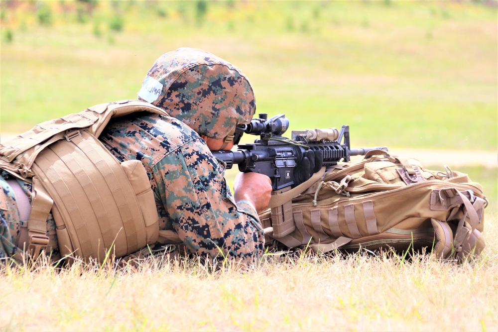 2nd Battalion, 24th Marines complete rifle qualification training at Fort McCoy