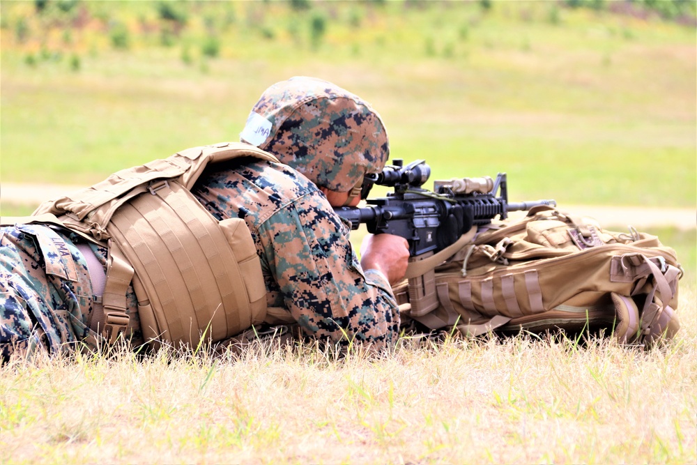 2nd Battalion, 24th Marines complete rifle qualification training at Fort McCoy