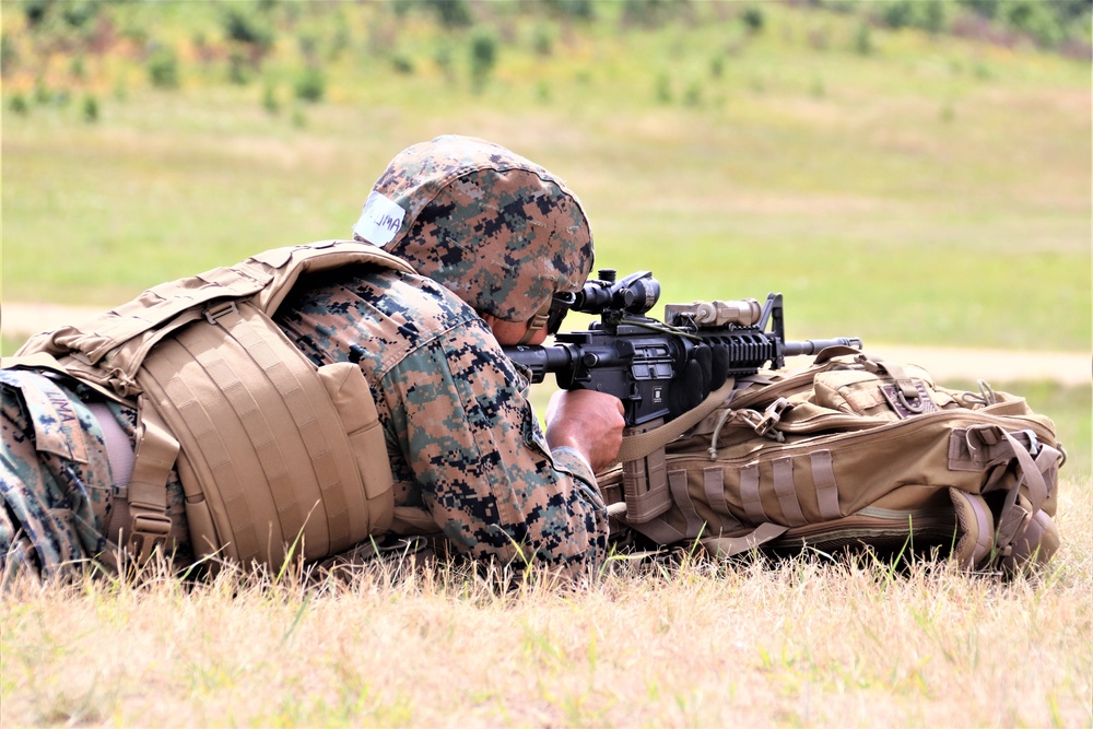 2nd Battalion, 24th Marines complete rifle qualification training at Fort McCoy