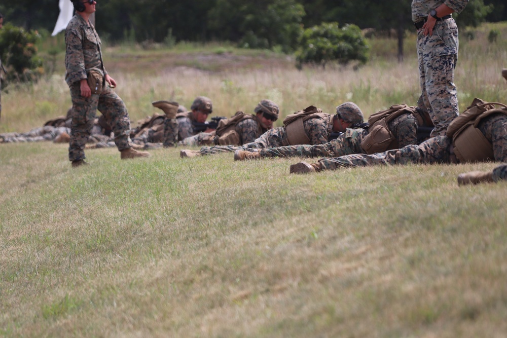 2nd Battalion, 24th Marines complete rifle qualification training at Fort McCoy