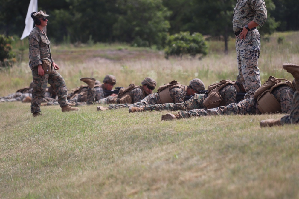 2nd Battalion, 24th Marines complete rifle qualification training at Fort McCoy