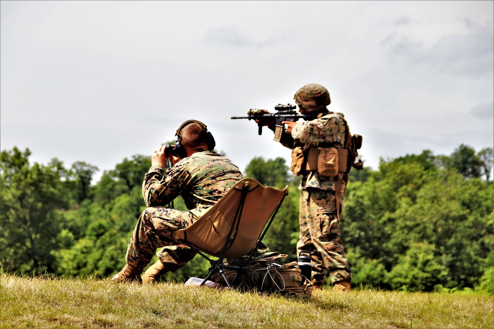 2nd Battalion, 24th Marines complete rifle qualification training at Fort McCoy