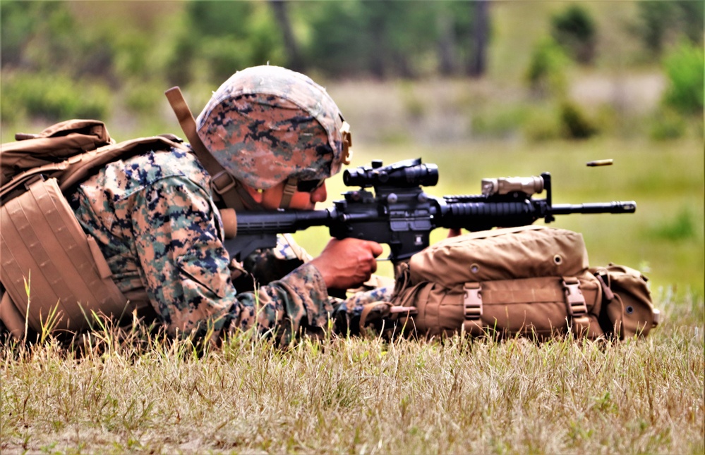 2nd Battalion, 24th Marines complete rifle qualification training at Fort McCoy