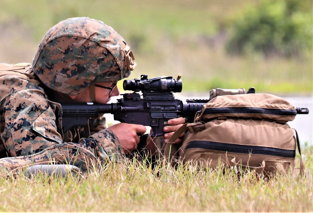 2nd Battalion, 24th Marines complete rifle qualification training at Fort McCoy