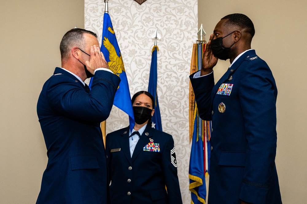 375th Mission Support Group Change of Command