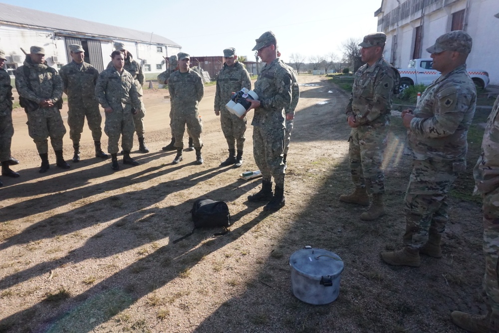 Counter-IED Exercise in Uruguay