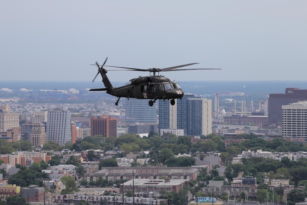 Pa. Guard members participate in dense urban terrain exercise in Philadelphia