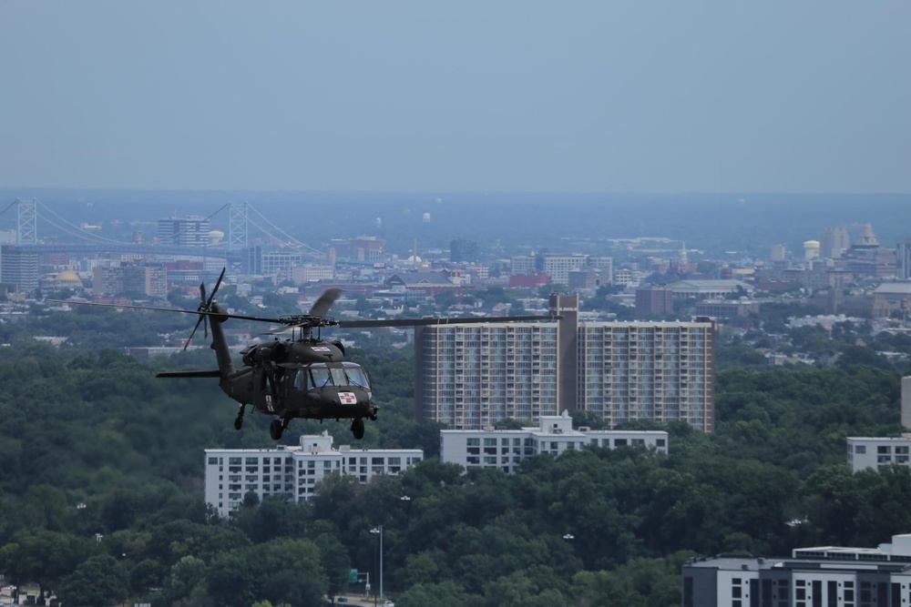 Pa. Guard members participate in dense urban terrain exercise in Philadelphia