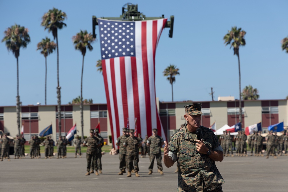 11th Marine Expeditionary Unit Change of Command Ceremony