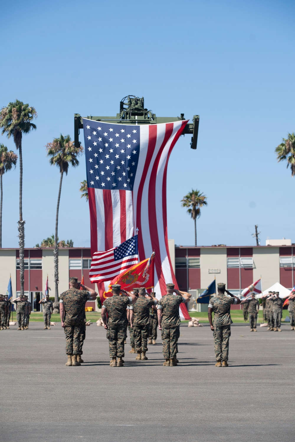 11th Marine Expeditionary Unit Change of Command Ceremony