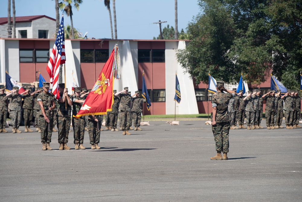 11th Marine Expeditionary Unit Change of Command Ceremony