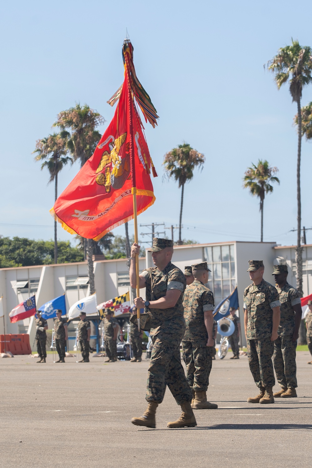 11th Marine Expeditionary Unit Change of Command Ceremony