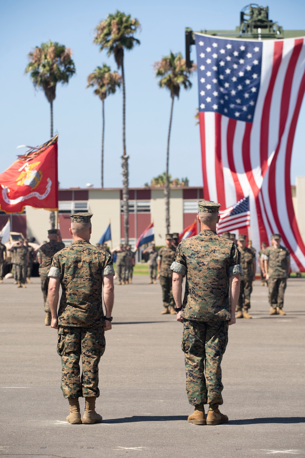 11th Marine Expeditionary Unit Change of Command Ceremony