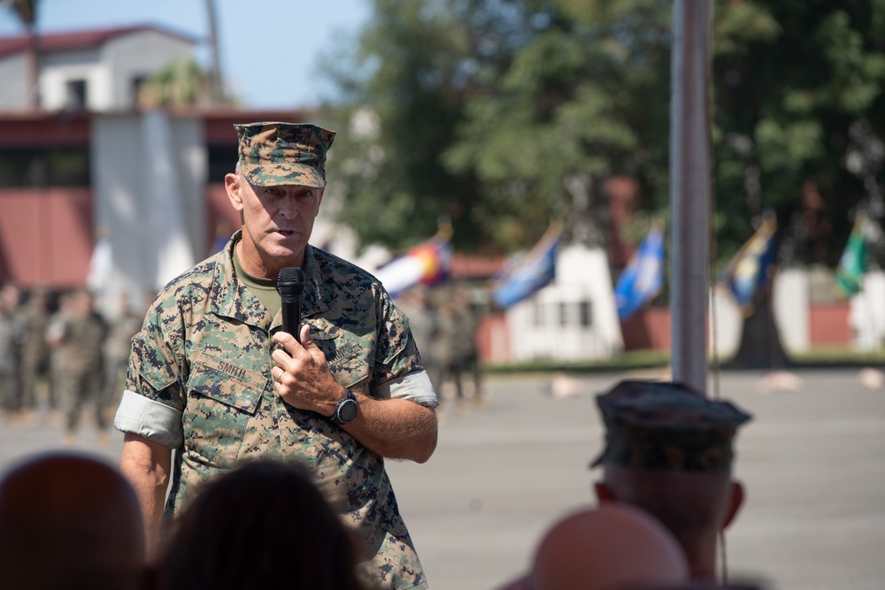 11th Marine Expeditionary Unit Change of Command Ceremony